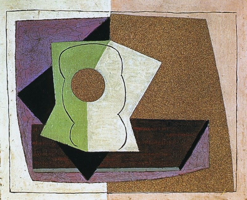 1923 Verre sur une table. Pablo Picasso (1881-1973) Period of creation: 1919-1930