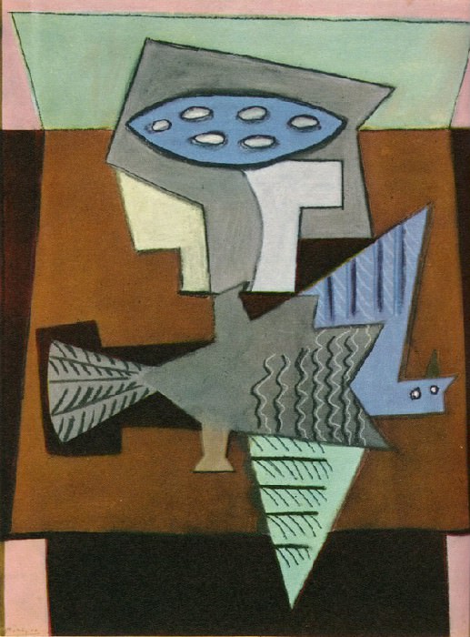 1920 Nature morte Е loiseau mort. Pablo Picasso (1881-1973) Period of creation: 1919-1930