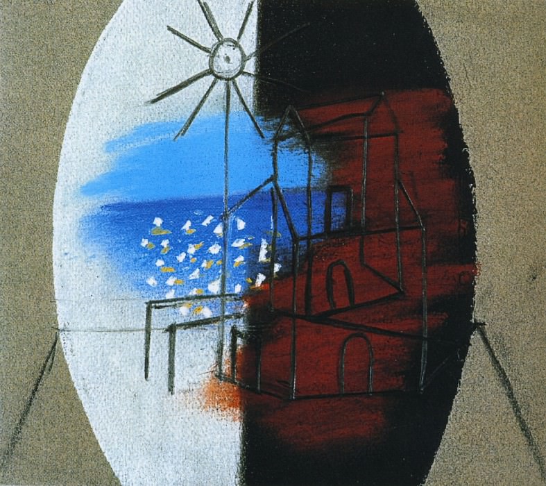1923 La mer. Пабло Пикассо (1881-1973) Период: 1919-1930