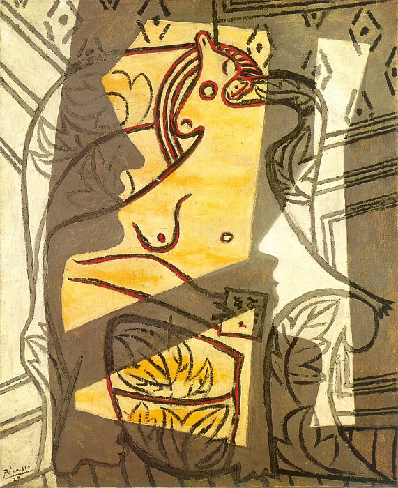 1927 Femme dans un fauteuil2. Pablo Picasso (1881-1973) Period of creation: 1919-1930