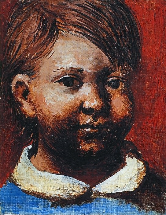 1923 TИte de Paulo. Пабло Пикассо (1881-1973) Период: 1919-1930
