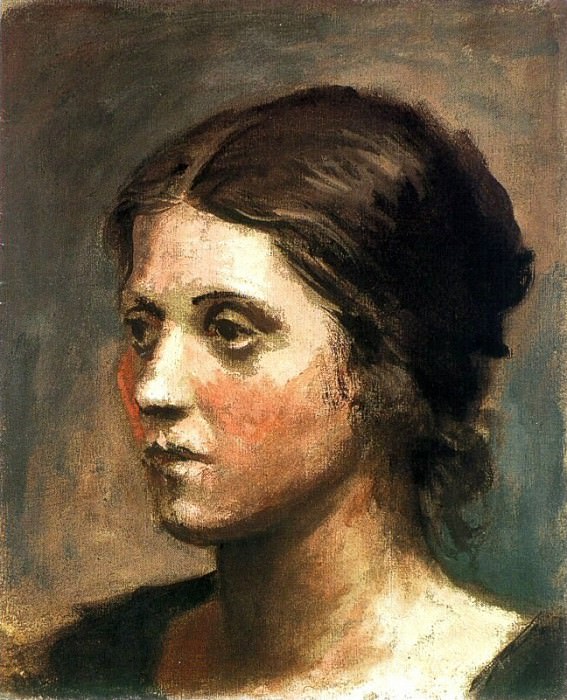 1923 Portrait dOlga1. Пабло Пикассо (1881-1973) Период: 1919-1930