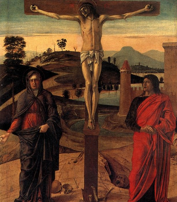 BELLINI GIOVANNI - Crucifixion. Louvre (Paris)