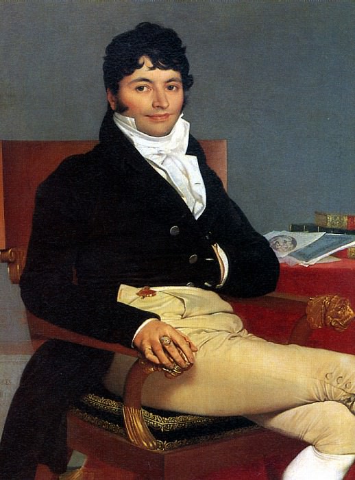 INGR JEAN AUGUST DOMINIC - Philibert Riviere. Louvre (Paris)