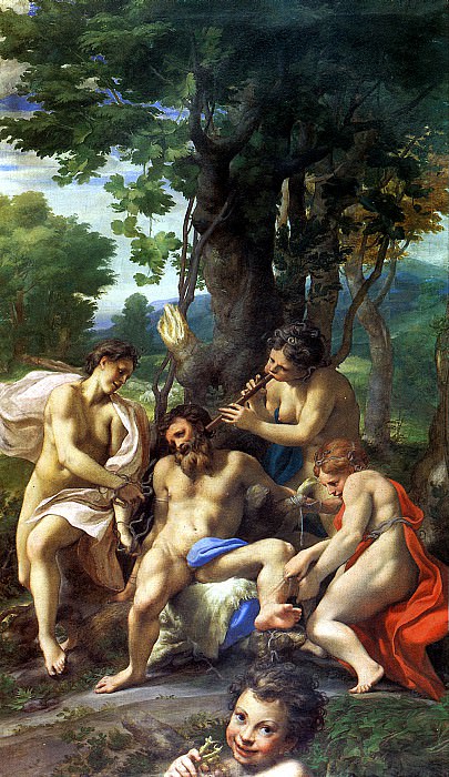 Correggio - Allegory of Vices. Louvre (Paris)