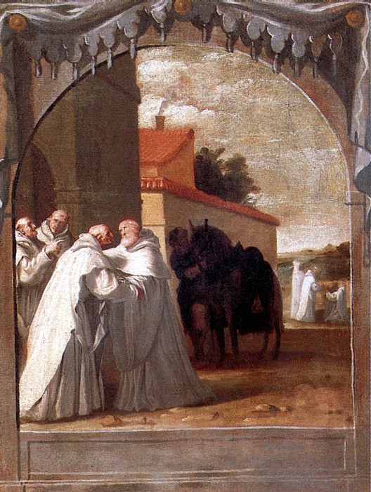 CARDUCIO VICENTE - St. Bernard of Clairvaux. Louvre (Paris)