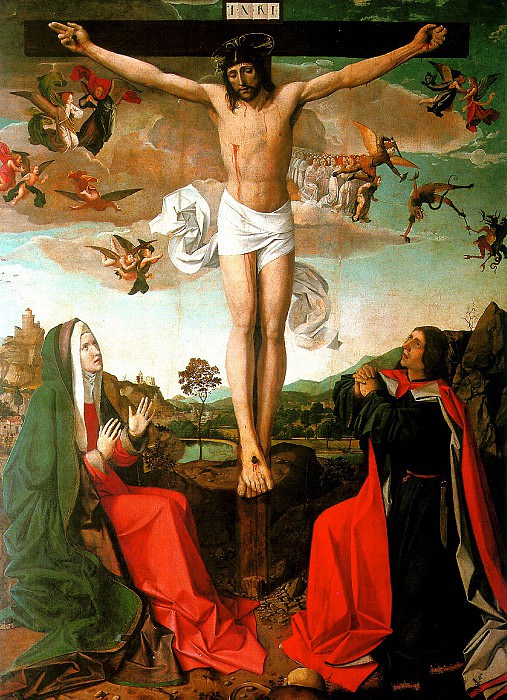 LIFERINKS JOSSE - Crucifixion. Louvre (Paris)