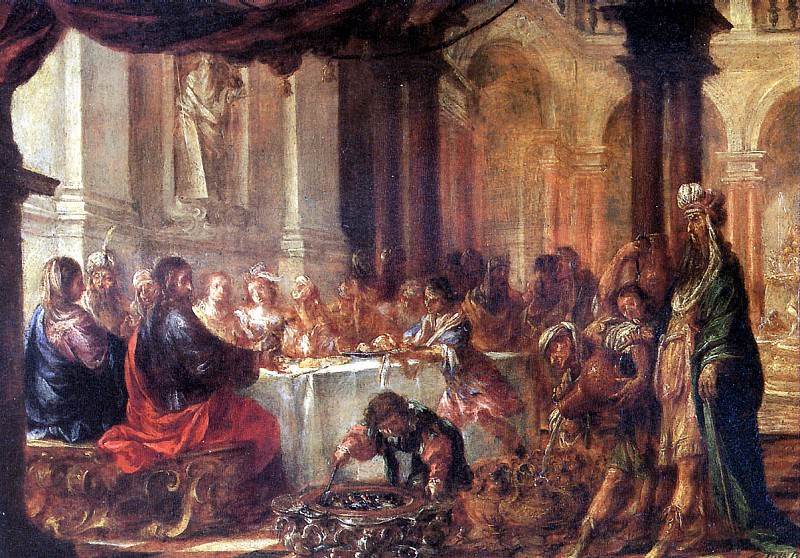 ВАЛЬДЕС ЛЕАЛЬ ХУАН ДЕ - Брак в Кане, 1660.. Лувр (Париж)