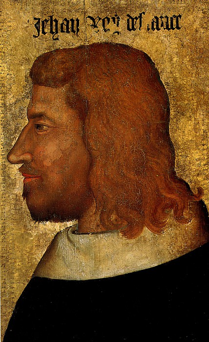ПАРИЖСКАЯ ШКОЛА - Иоанн II (Добрый), король Франции (1319-1364), ок. Лувр (Париж)