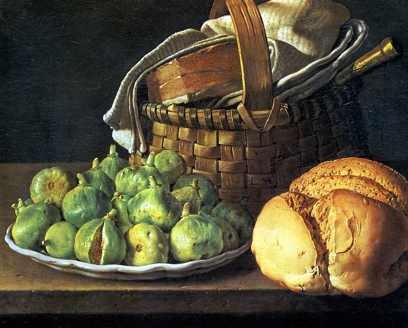 MELENDES LUIS EUGENIO - Still life with figs. Louvre (Paris)