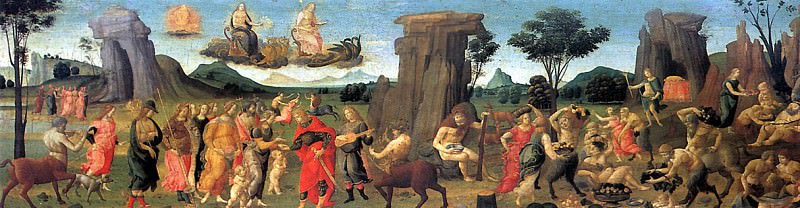 GIOVANNI BARTOLOMEO DI - The wedding of Peleus and Thetis. Louvre (Paris)