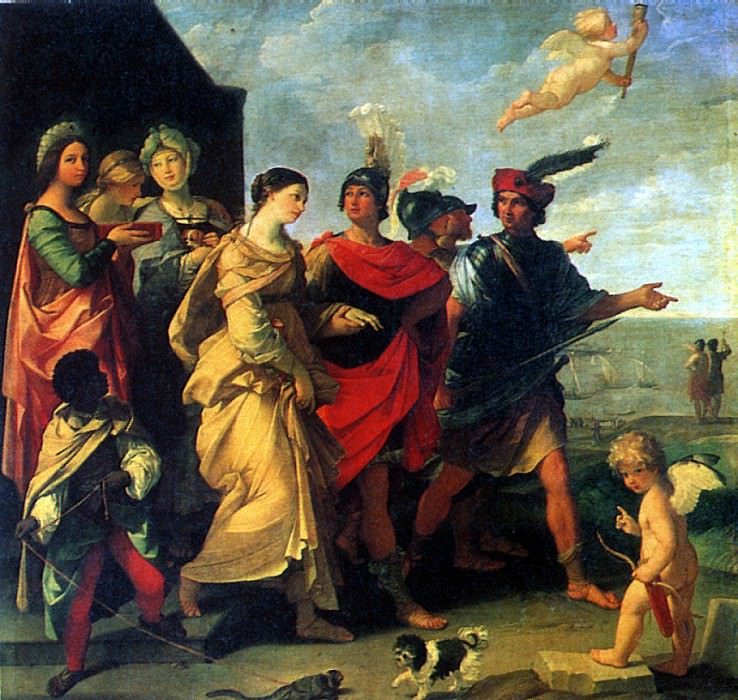 RENI GUIDO - Kidnapping of Elena. Louvre (Paris)