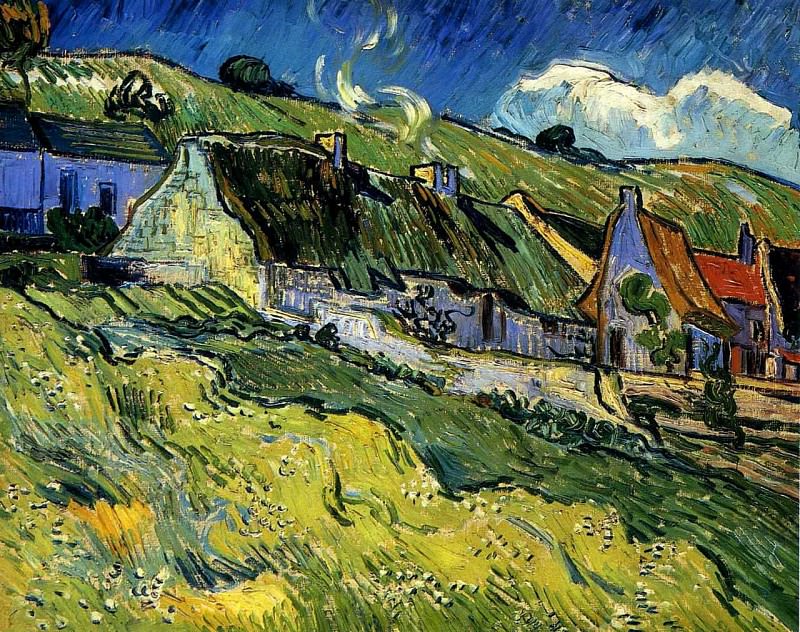 A Group of Cottages. Vincent van Gogh