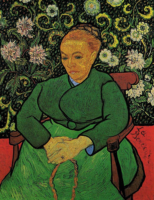 Lullaby - Augustine Roulin. Vincent van Gogh