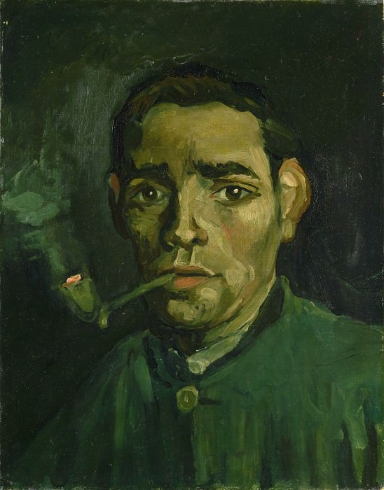 Head of a Man. Vincent van Gogh