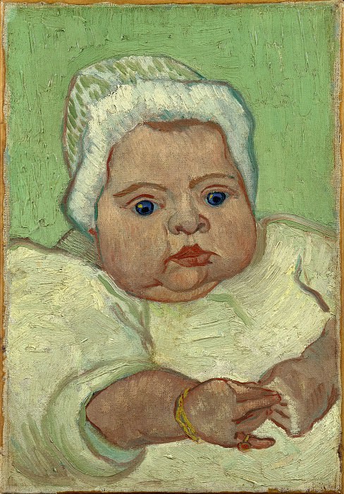 The Baby Marcelle Roulin. Vincent van Gogh
