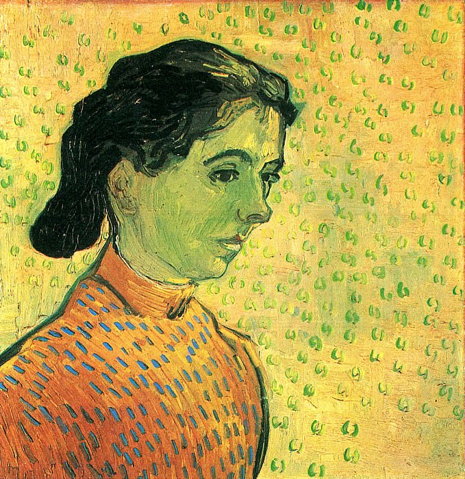 The Little Arlesienne. Vincent van Gogh