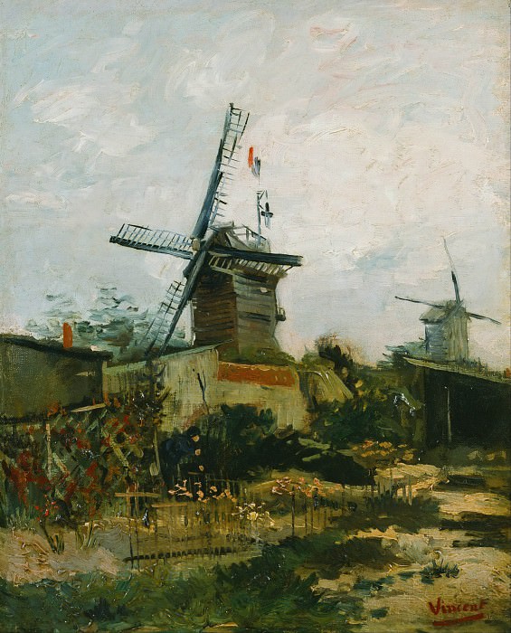 Le Moulin de Blute Fin. Vincent van Gogh