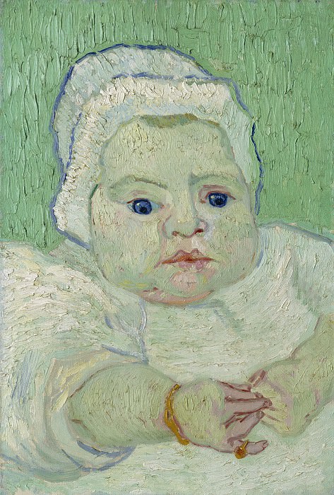 The Baby Marcelle Roulin. Vincent van Gogh