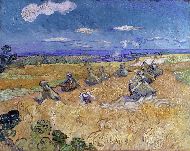 Stacks with Reaper. Vincent van Gogh