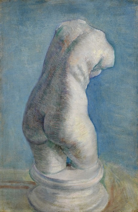 Plaster torso of a Woman. Vincent van Gogh