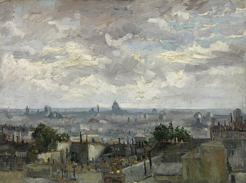 Вид Парижа, Винсент Ван Гог