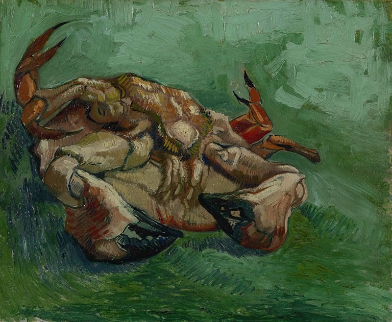 Краб, лежащий на спине, Винсент Ван Гог