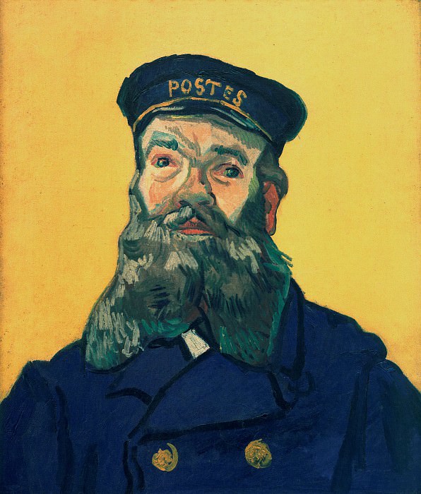 Портрет почтальона Жозефа Рулена, Винсент Ван Гог