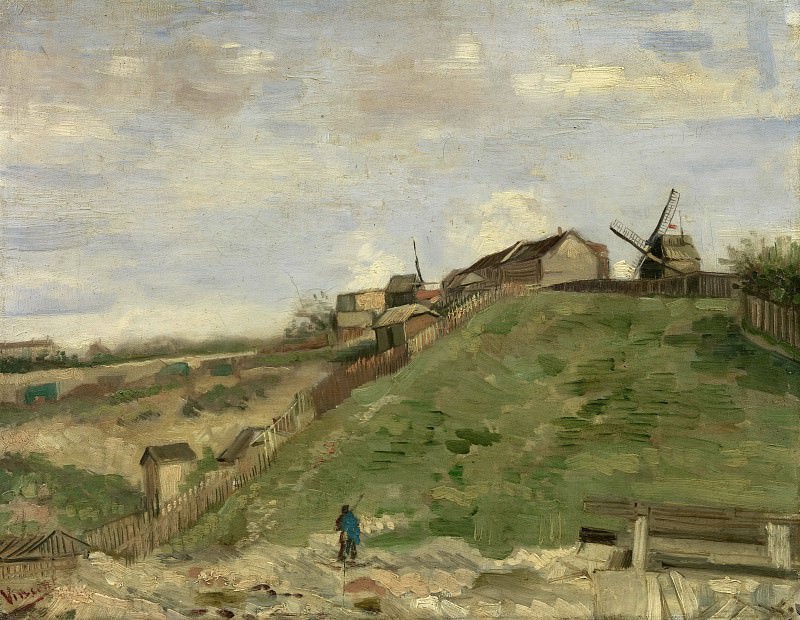 The Hill of Montmartre with Stone Quarry. Vincent van Gogh