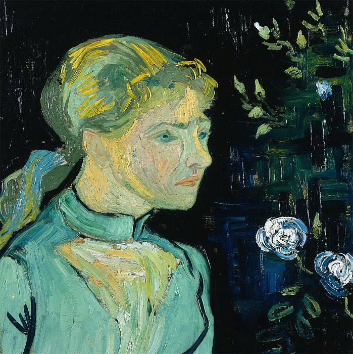 Portrait of Adeline Ravoux. Vincent van Gogh