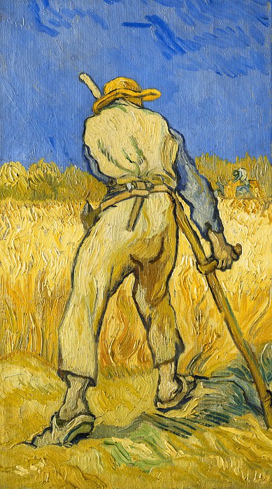The Reaper (after Millet). Vincent van Gogh