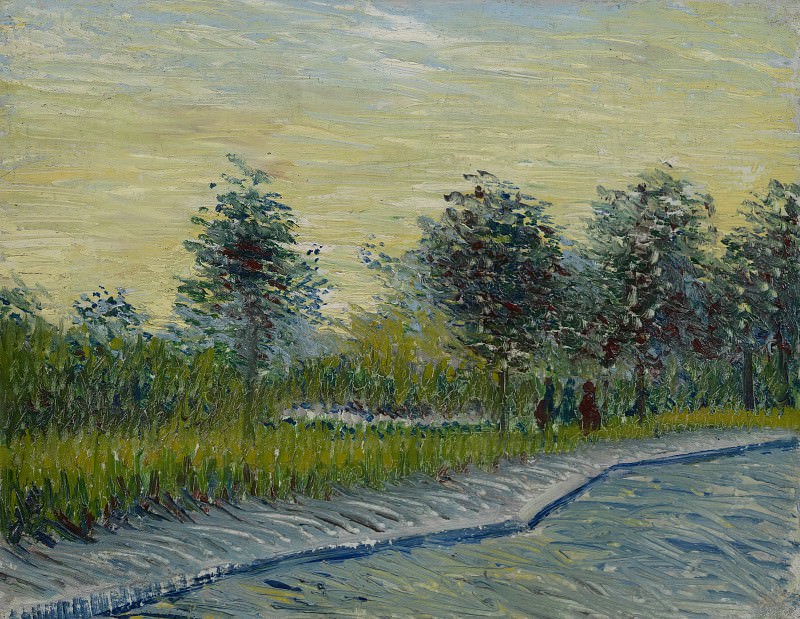 Square Saint-Pierre at Sunset. Vincent van Gogh
