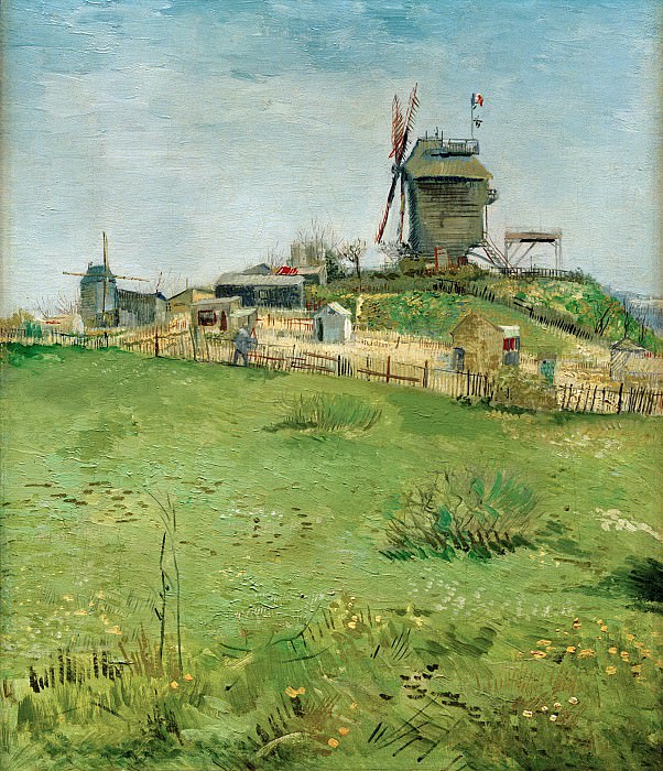 Le Moulin de la Gallette. Vincent van Gogh
