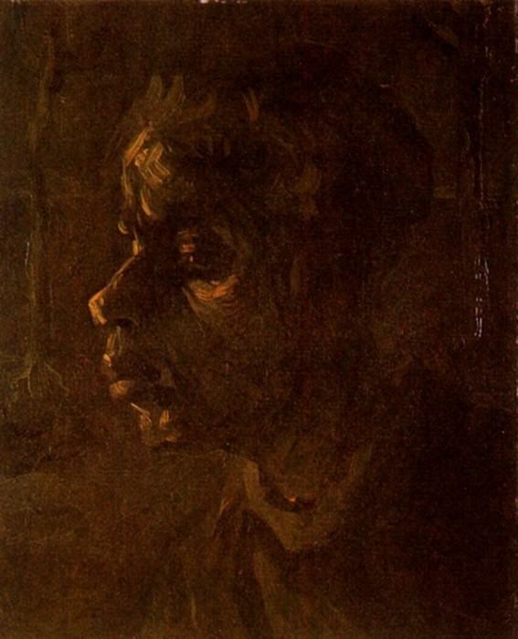 Head of a Peasant Woman. Vincent van Gogh