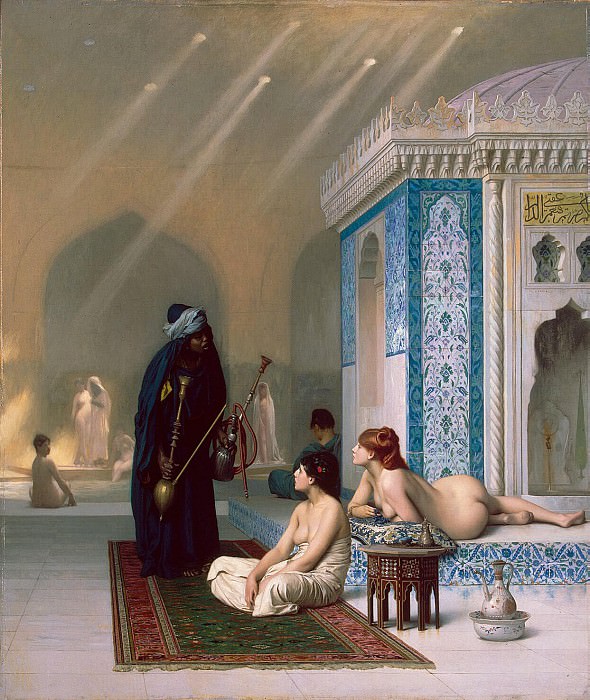 Gerome, Jean Leon - Pool in the Harem. Hermitage ~ Part 05
