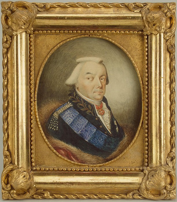 Zhernovoy, Danil Grigorievich - Portrait of Prince Nikolai Yusupov. Hermitage ~ Part 05