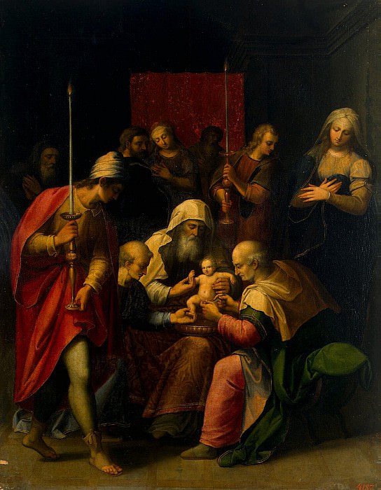 Carvajal, Luis de - Circumcision of Christ. Hermitage ~ Part 05