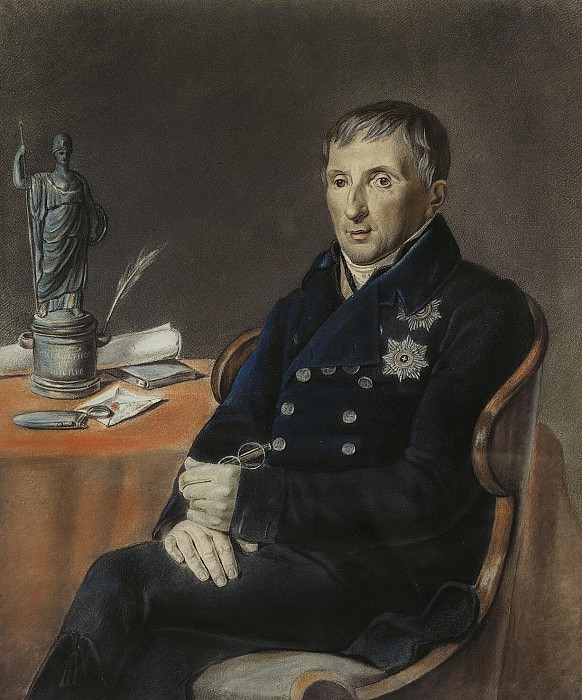 Portrait of Count Alexei Nikolaevich Olenin. Hermitage ~ Part 05