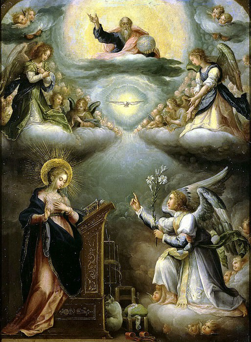 Lucent de Correggio, Jeronimo - The Annunciation. Hermitage ~ part 07