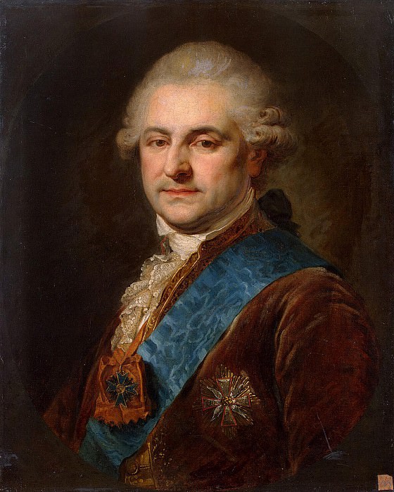 Lampi, Johann Baptist Elder - Portrait of Stanislav - August Poniatowski. Hermitage ~ part 07