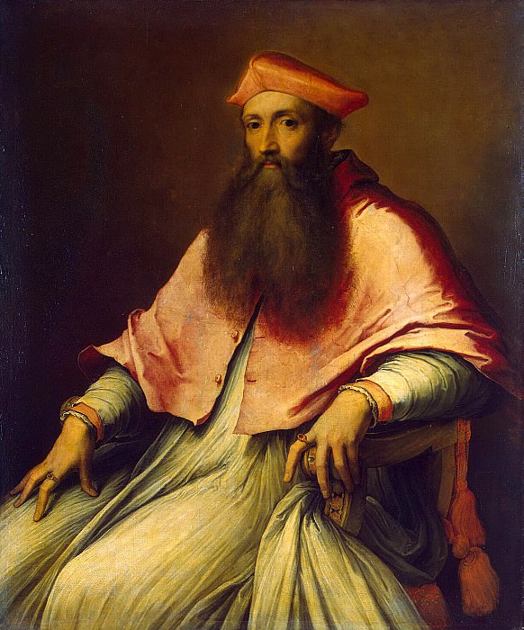 Luciani, Sebastiano - Portrait of Cardinal Reginald Fields. Hermitage ~ part 07