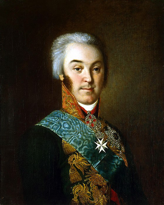 Argunov Nikolai Ivanovich - Portrait of Count Nikolai Petrovich Sheremetev. Hermitage ~ Part 01