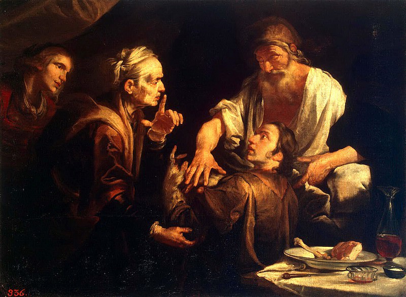 Assereto, Gioacchino - Blessing of Jacob. Hermitage ~ Part 01
