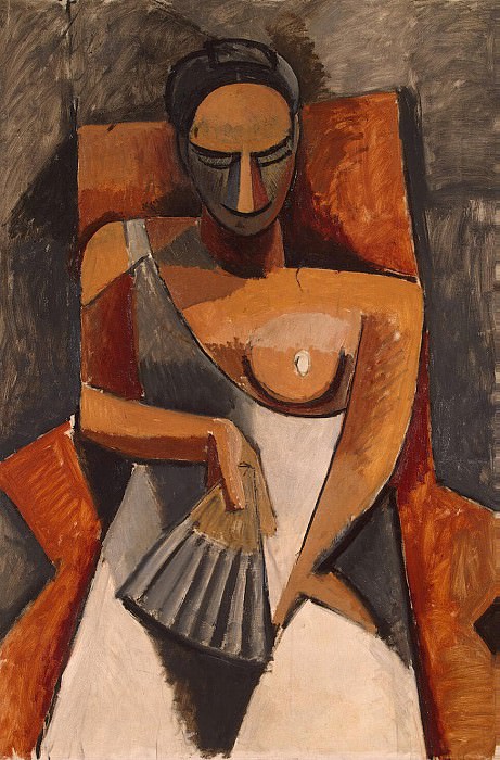 Пикассо, Пабло - Женщина с веером. Эрмитаж ~ часть 9