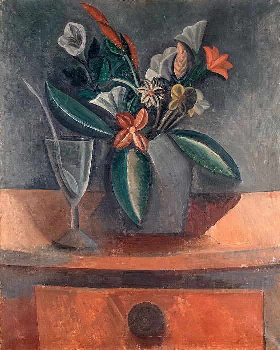 Picasso, Pablo - Flowers in a Grey Jug. Hermitage ~ part 09