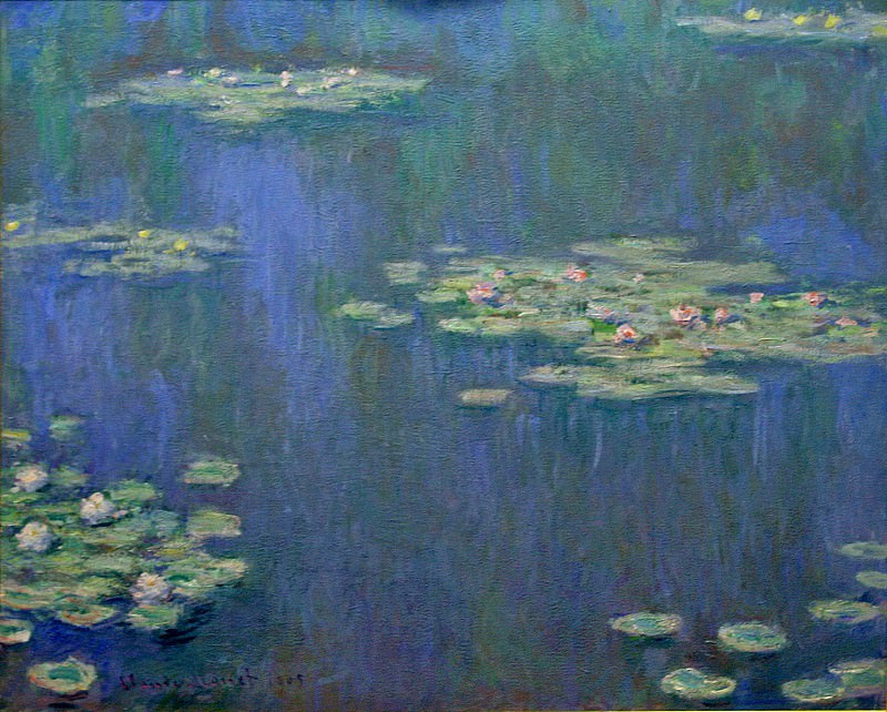 Водяные лилии, 1905 04. Клод Оскар Моне