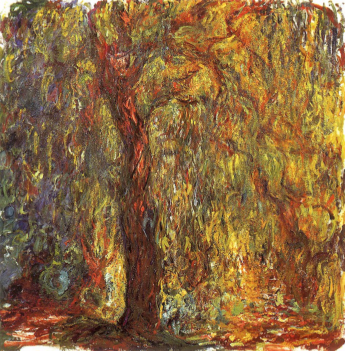 Weeping Willow. Claude Oscar Monet