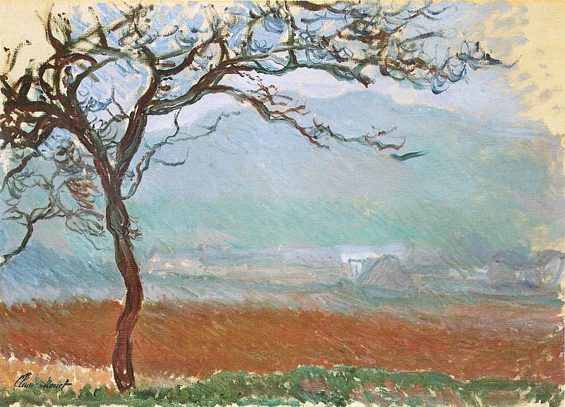 Landscape at Giverny. Claude Oscar Monet