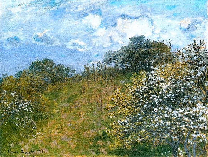 Springtime. Claude Oscar Monet