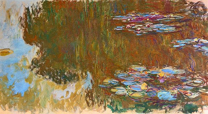 Water Lilies, 1917-19 01. Claude Oscar Monet